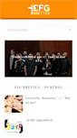 Mobile Screenshot of efg-bretten.de